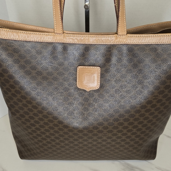 Celine Macadam Triomphe Monogram Tote Shoulder Bag - Picture 2 of 12